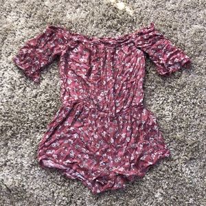 Off The Shoulder Romper